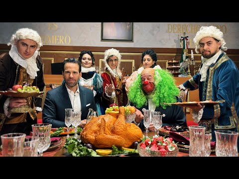 Brozo and Loret in the Golden Supreme Court