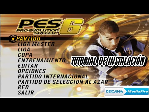 COMO DESCARGAR PES 6 ORIGINAL PARA CUALQUIER TIPO DE PC