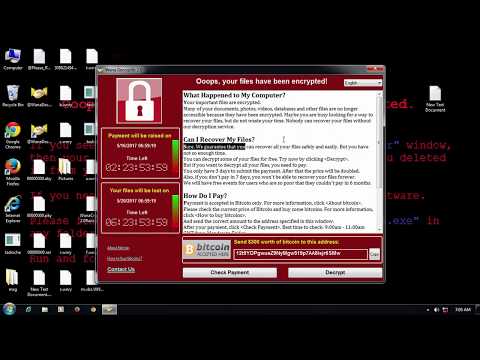 How do I get rid of WannaCry 2.0 popup Wana Decrypt0r 2.0 REMOVAL [100% WORK]