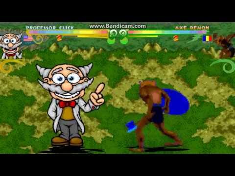 M.U.G.E.N TFGAF Special - Professor Click ( Clickteam )