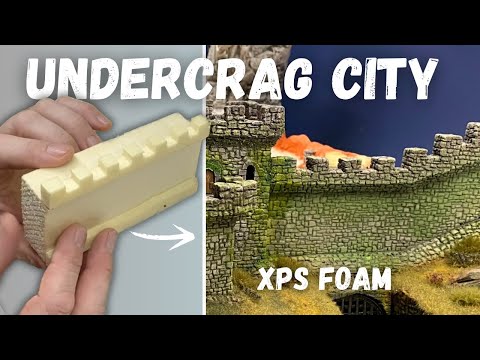 Ep.1 Miniature Castle Stone Wall | SIMPLE Tutorial