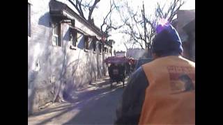 preview picture of video '北京 China. Beijing. 胡同  A Rickshaw Ride through the Hutongs. Beijing in Winter (Episode 3)'