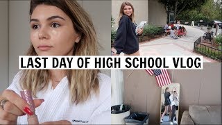 MY LAST DAY OF HIGH SCHOOL (VLOG)