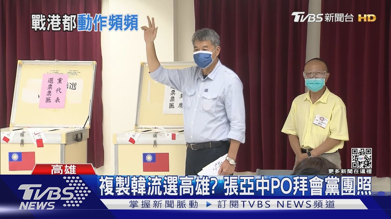 複製韓流選高雄? 張亞中PO拜會黨團照