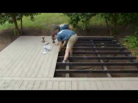 How to Install a Breaker Board using 3mm Quickfix system for Composite Decking Ekodeck