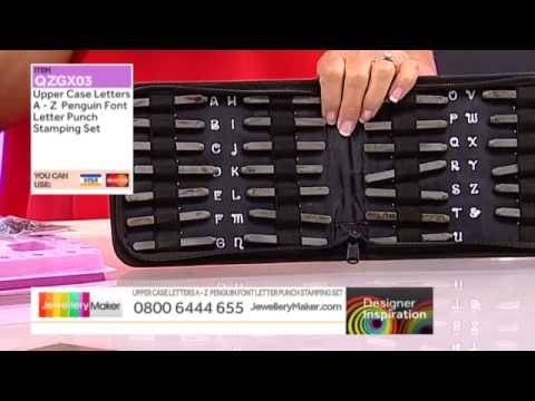 Learn How To Stamp With Copper Sheets - JewelleryMaker LIVE (DI) 31/05/2015