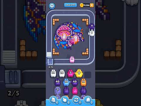 Pixel Flow Level 2717 Walkthrough