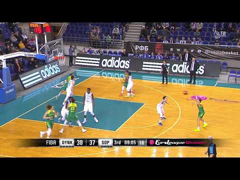 06.02.2019 Natasha Renee Howard Blocks in Dynamo Kursk vs Uniqa Sopron