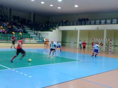 23.01.2011 Halowka w Lubawie  Szkłomal - Libro Rodzone  1-1