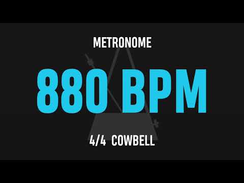 880 BPM 4/4 - Best Metronome (Cowbell)