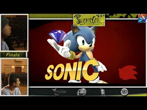 SwampCon: Voyage (Smash 4 Top 8)  Winners Finals - Manny (Sonic) vs. MVG | RoguePenguin (Mario)