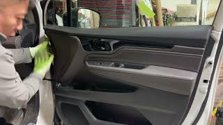2018 - 2024 Honda Odyssey Front Door Panel Removal Procedure