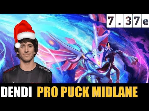 🤯 DENDI [PUCK] MIDLANE 7.37E - DOTA 2 HIGHEST MMR MATCH#dota2 #dota2gameplay #dendidota2 #dendi