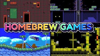 Homebrew Video Games - Amiga,Commodore 64,Windows,Zx Spectrum