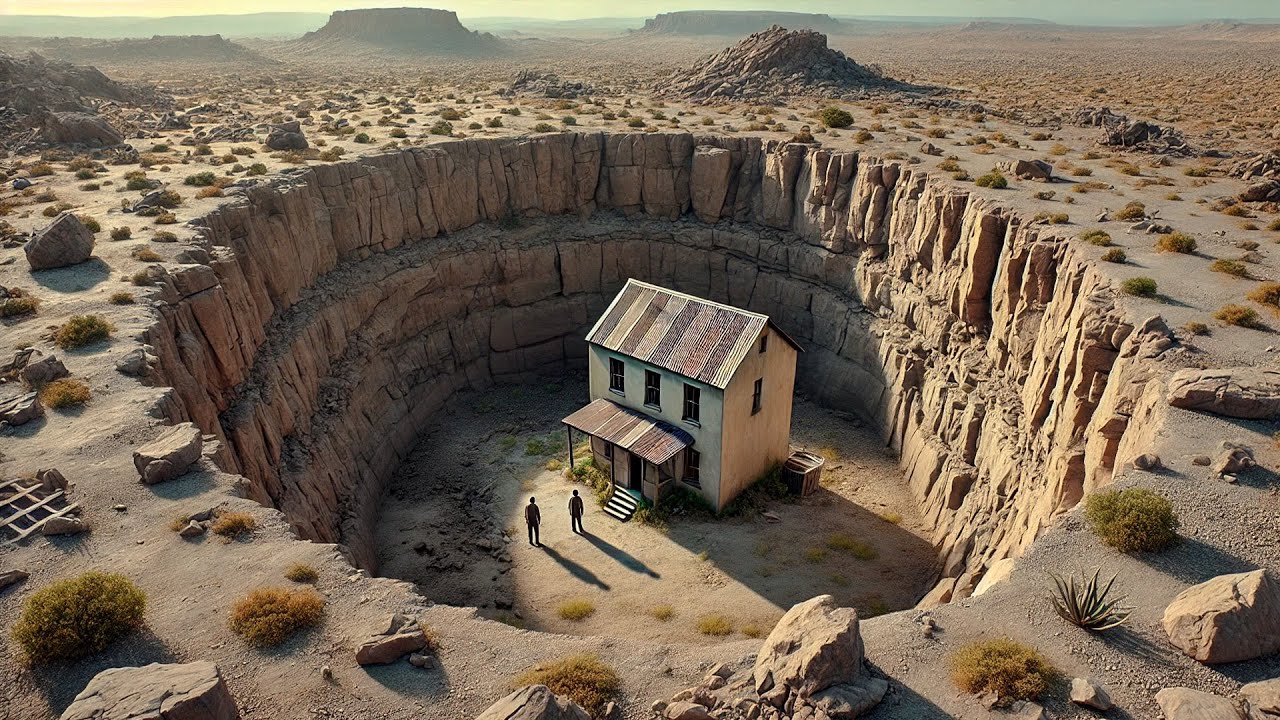 Quem Encontrar Isso No Deserto e Entrar, Nunca Mais Sairá e Será Usado para Fins Macabros