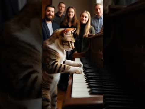 "Cat Loves to Play Piano! | A Musical Surprise"