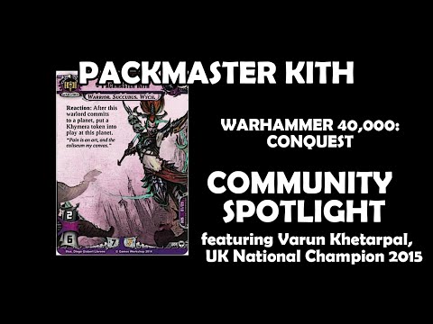 Packmaster Kith - Warhammer 40,000: Conquest Community Spotlight