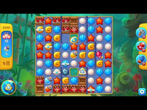 [FISHDOM Walkthrough] Level 6398 (Qua màn - Fishdom)