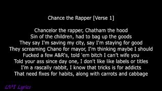 Chance The Rapper Somewhere in Paradise (Lyrics) ft. Jeremih &amp; R. Kelly