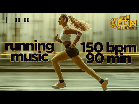RUNNING MUSIC 150 BPM - 90 min Non-Stop Music