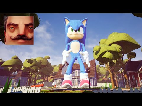 Hello Neighbor - Big Sonic the Hedgehog History Gameplay Walkthrough Part 20