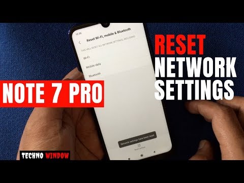 How To Reset Network Settings In Redmi Note 7 Pro