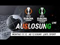LIVE🔴 Die Auslosung der K.o.-Runden Playoffs der UEFA Europa & Europa Conference League | RTL Sport