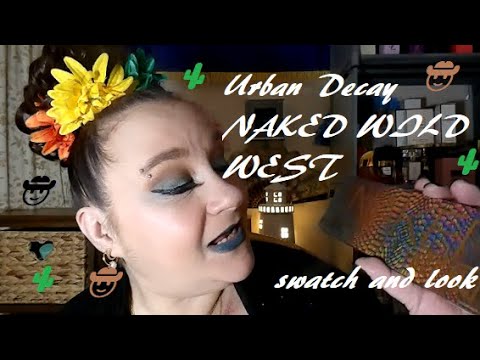 🤠 Urban Decay Wild West Palette Swatch And Look 🌵