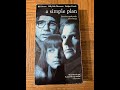 Opening To A Simple Plan 1999 VHS