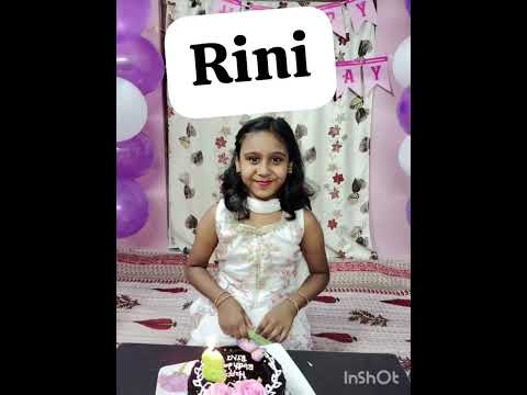 Happy birthday to you Rini. 2025.