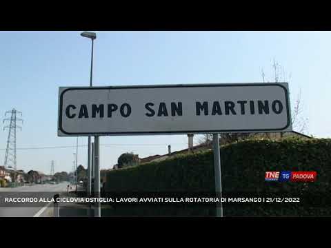 Raccordo alla ciclovia Ostiglia: lavori avviati sulla rotatoria di Marsango