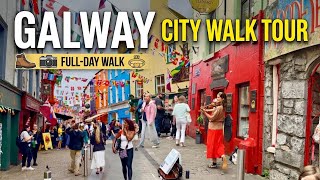 4K Galway City Walk Tour Ireland 🇮🇪 August 2026