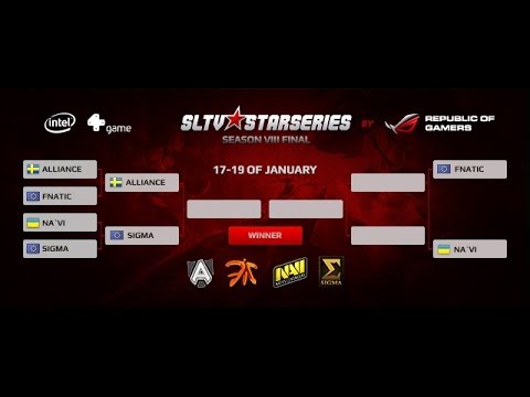 [LAN] Alliance vs Sigma int #2 Winers Final Starladder 8 Dota 2 [RUS]