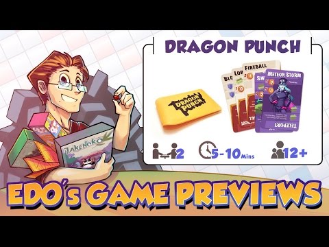 Edo's Dragon Punch Card Game Review (KS Preview)