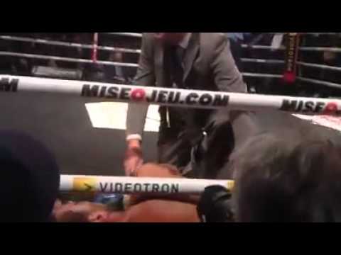 Roberto Bolonti's Camp Telling Him Not To Stand Up When He Got Knocked Down By Jean Pascal