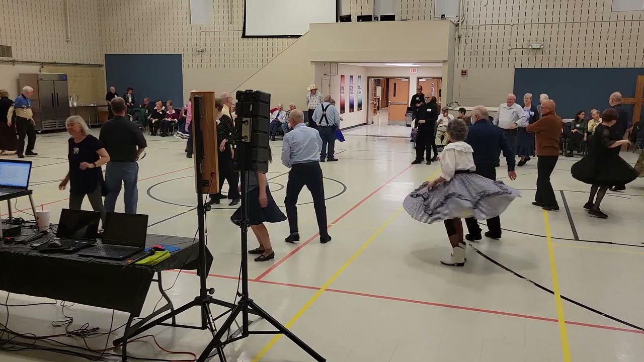 Round dancing at River City Rounds in St. Louis, MO.