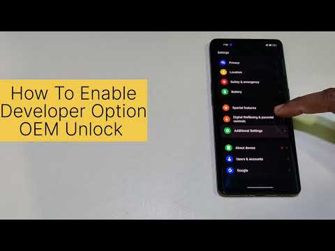 Oppo Reno 3 Usb Developer Option Enable OEM Unlock