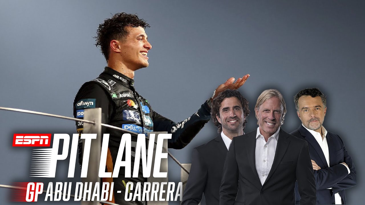 ESPN PIT LANE | NORRIS NO FALLÓ EN ABU DHABI Y LOGRÓ SU PRIMER TÍTULO MUNDIAL EN FÓRMULA 1