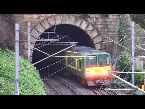 Irish Rail 8520 Class Dart Train - Vico Road, Dalkey