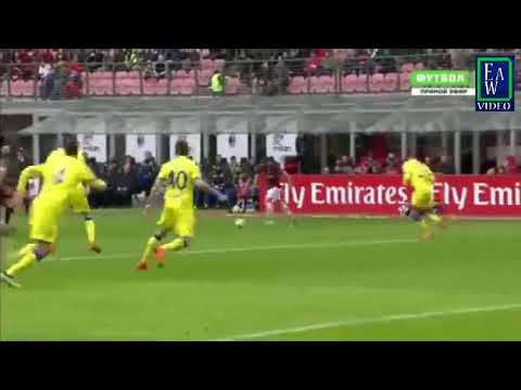 Milan vs Chievo Verona 3-2 All Goals Highlights Serie-A 18/03/2018