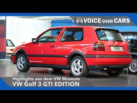 VW Golf 3 GTI Edition - VW Museum Highlights 2016 - Voice over Cars