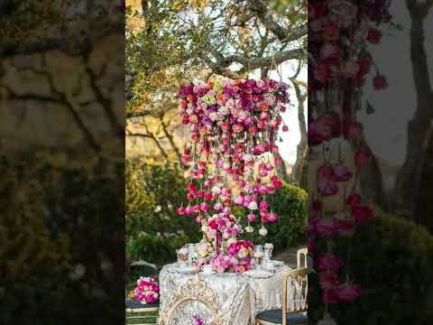 室内に持ち込んだり屋外に放置したりできる観賞性の高い吊り下げ式屋外植物  庭園