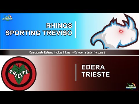 Rhinos S.T vs Edera Trieste - Campionato Italiano 2020/2021  categoria Under 16 girone zona 2 Veneto