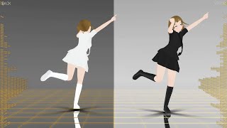【MMD】ジャンキーナイトタウンオーケストラ [Junky Night Town Orchestra][back side ＆ mirror][60fps] 【初音ミクCOVER】