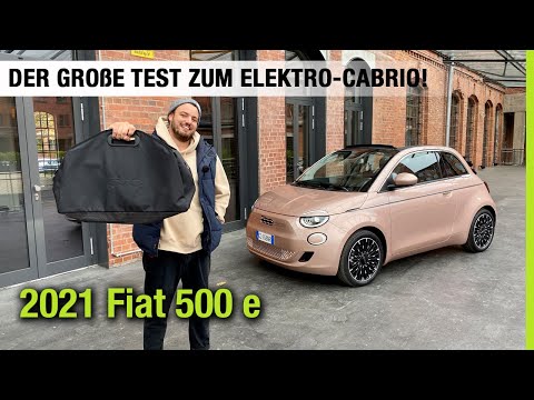 2021 Fiat 500 e „Icon“ (118 PS) 🌸 Der große Test zum kleinen Elektro-Cabrio! - Fahrbericht | Review