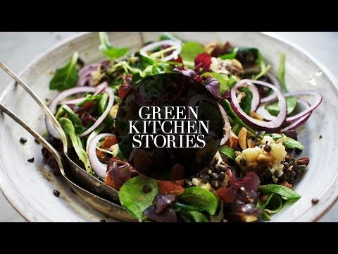 Roasted Cauliflower with Dates & Lentils | Green Kitchen Stories