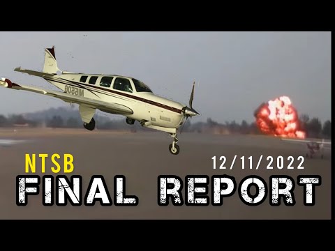 Beechcraft Overshoots Runway in California