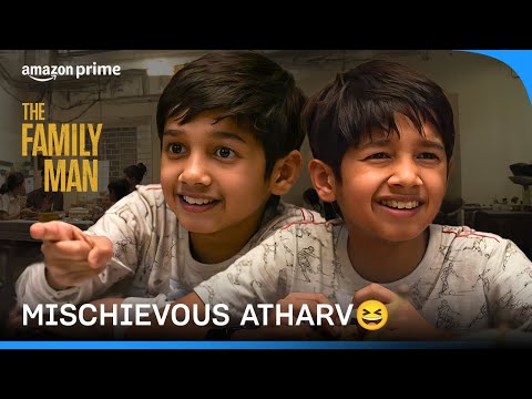 Atharv's Mischievous Moment | The Family Man | Manoj Bajpayee, Priyamani | Prime Video India