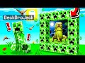 I found A CREEPER PORTAL in MINECRAFT!