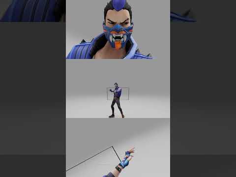 Yoru Agent Select Animation Without Effects (Different Angles)